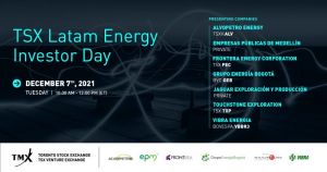 Journée des investisseurs consacrée au secteur de l’énergie de l’Amérique latine – le 7 décembre 2021