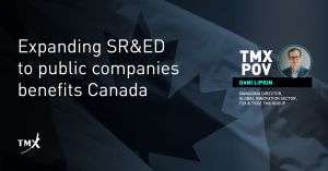 TMX POV - Expanding SR&ED to public companies benefits Canada