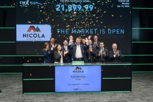 Nicola Mining Inc. Opens the Market
